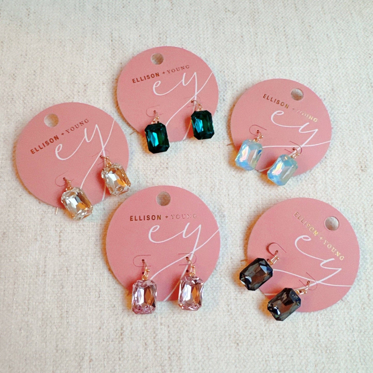 Crystal Jewel Earrings