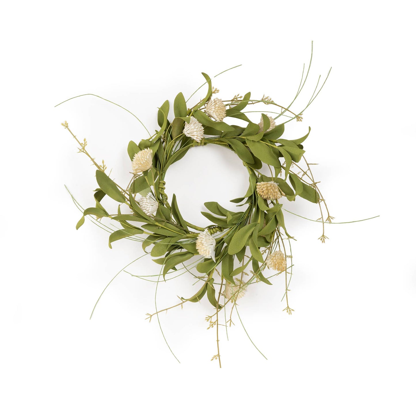 Ivory Clover Candle Ring