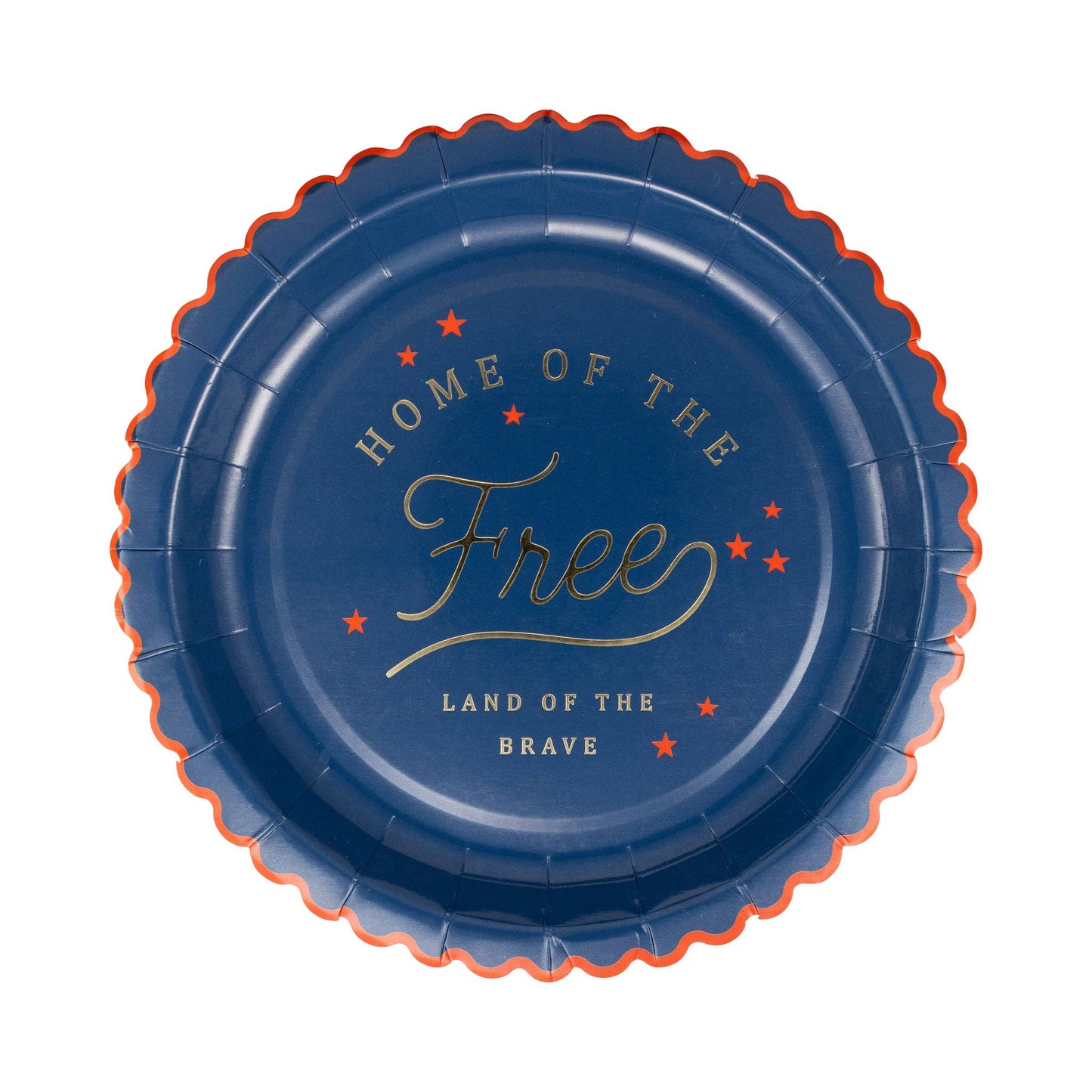 Home of the Free Paper Plate