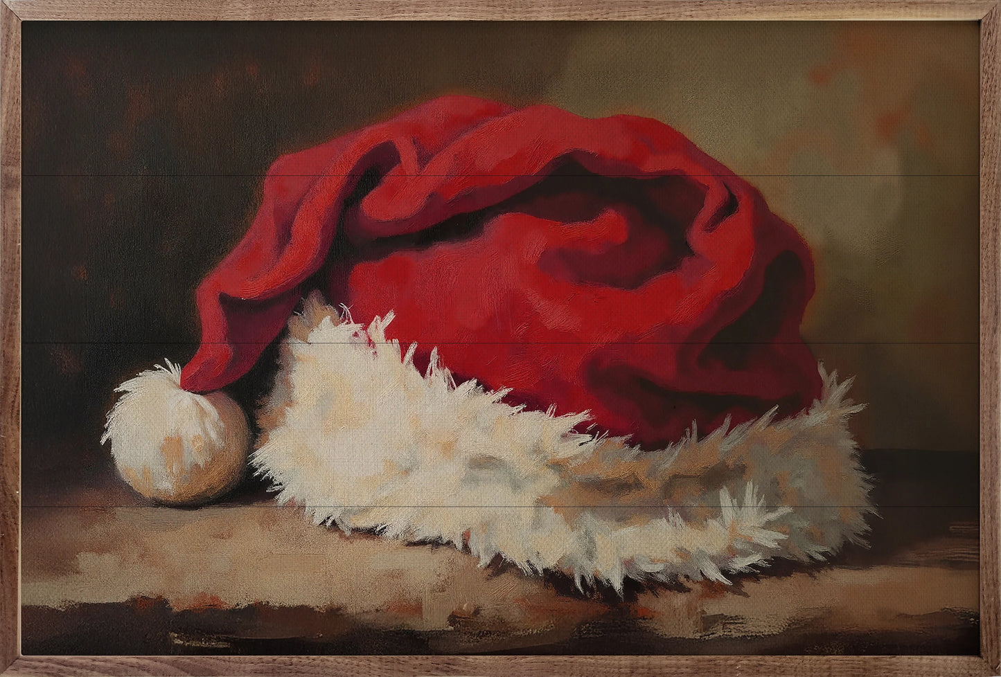 Santa's Hat Framed Print