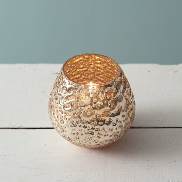 Mercury Glass Votive  (Online Exclusive)