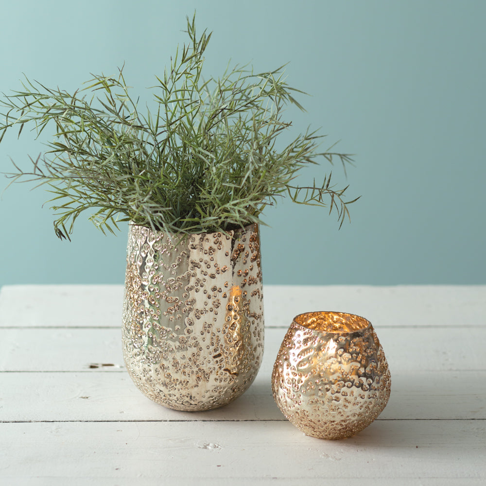Mercury Glass Vase  (Online Exclusive)
