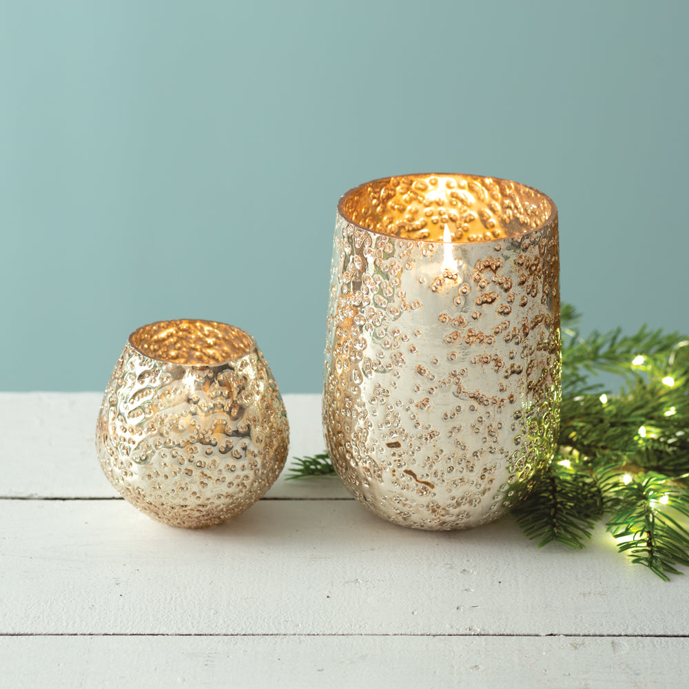 Mercury Glass Vase  (Online Exclusive)