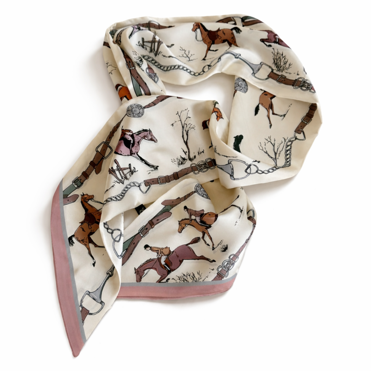Horse & Bridle Twilly Scarf