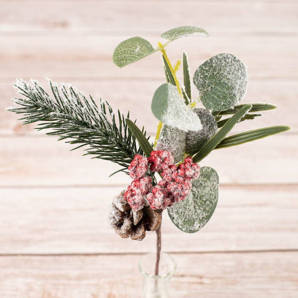 Snowy Pinecone Berry Pick