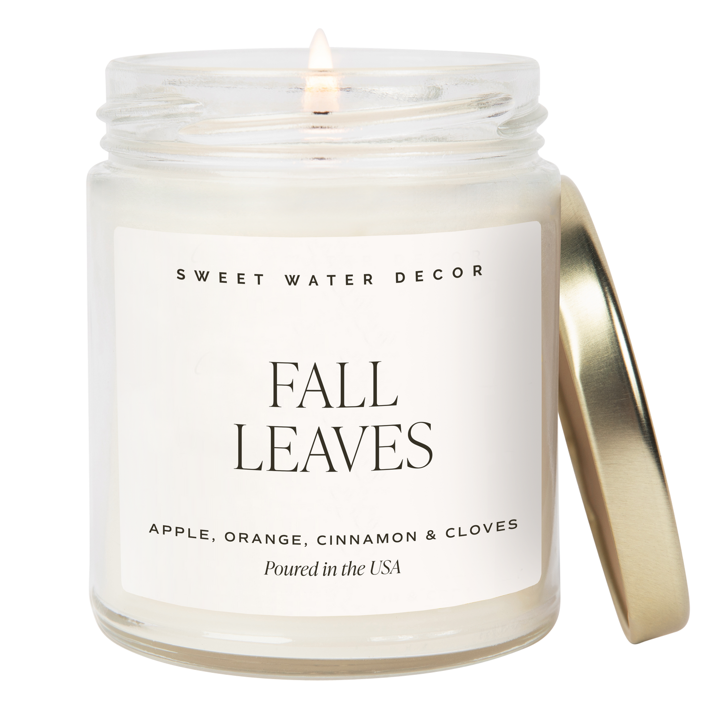 Fall Leaves Soy Candle