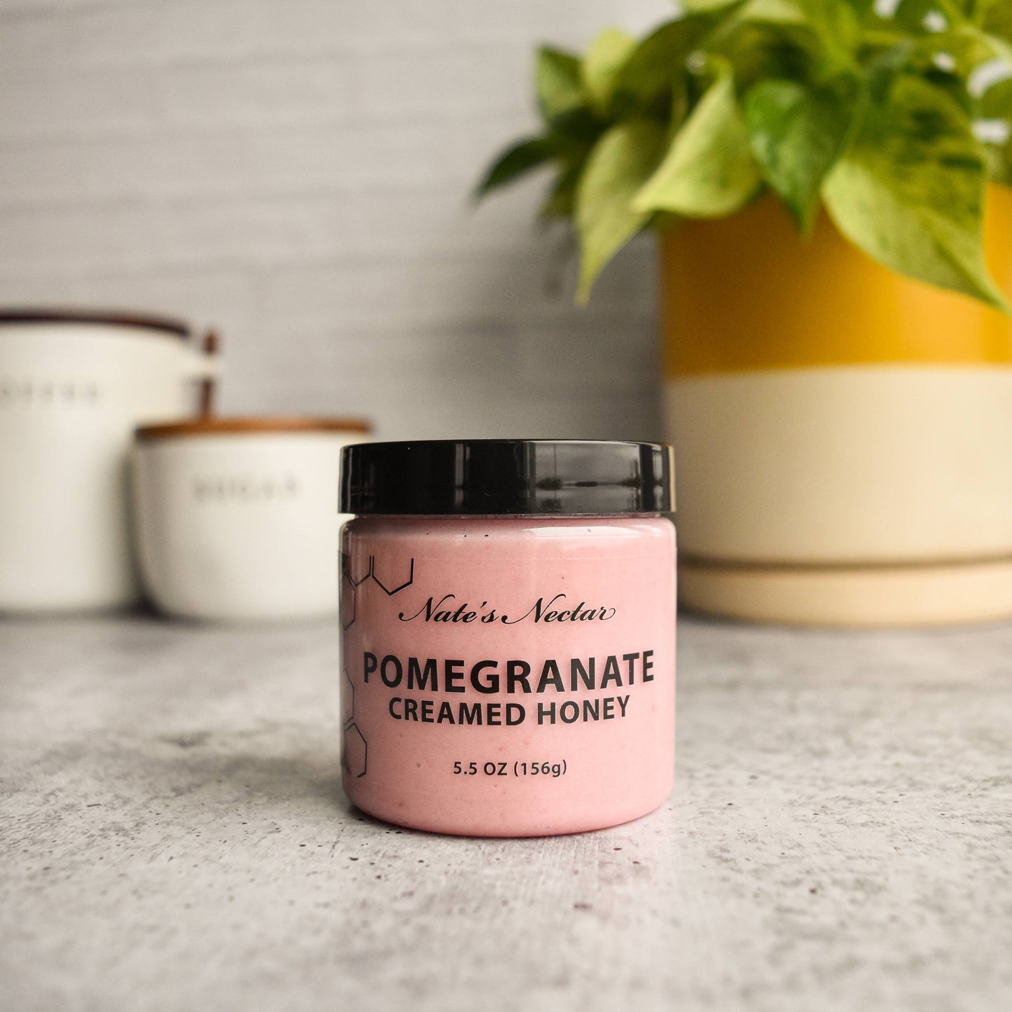 Pomegranate Creamed Honey
