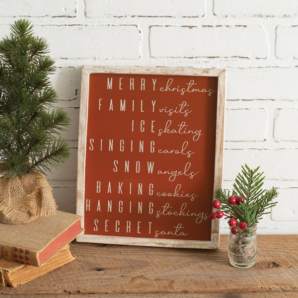 Christmas Words Print