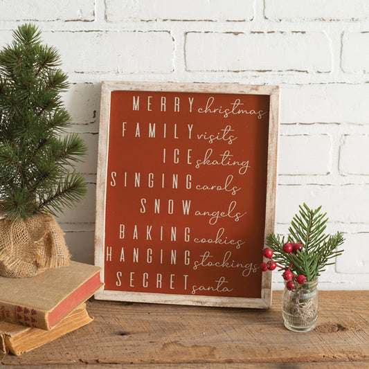 Christmas Words Print