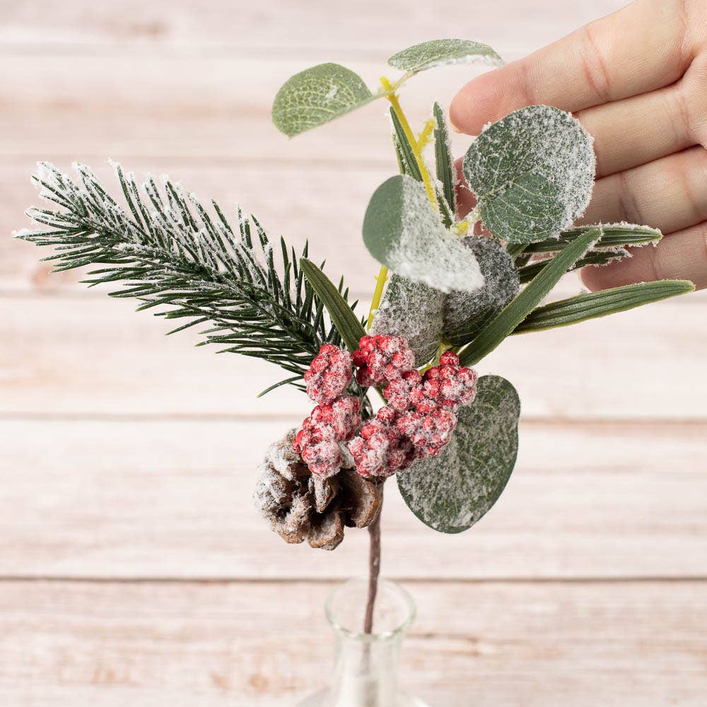 Snowy Pinecone Berry Pick
