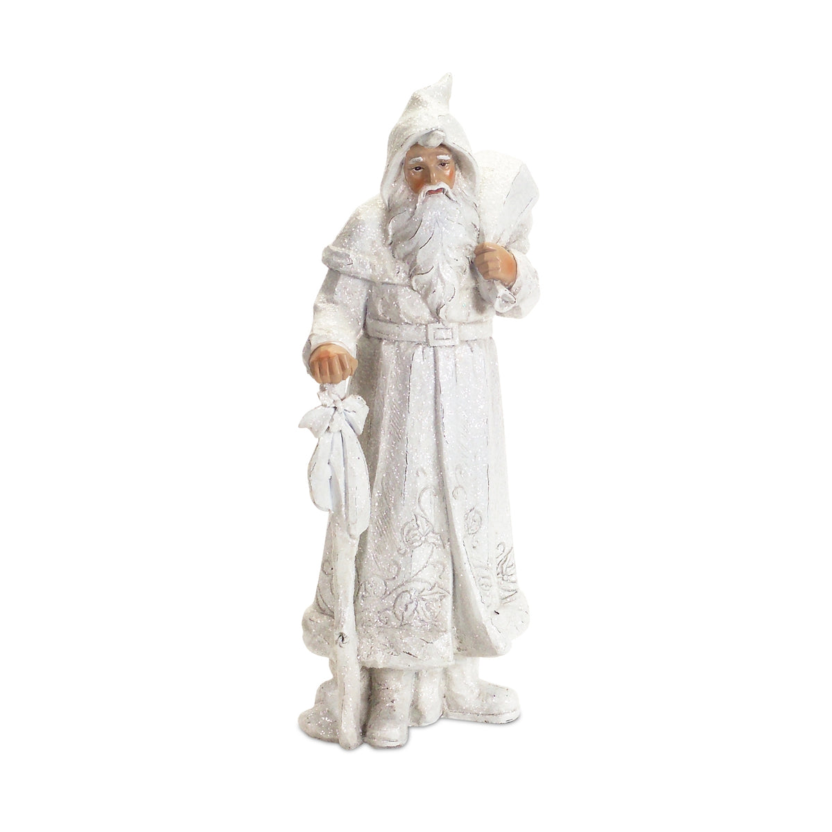 Carved Winter Santas