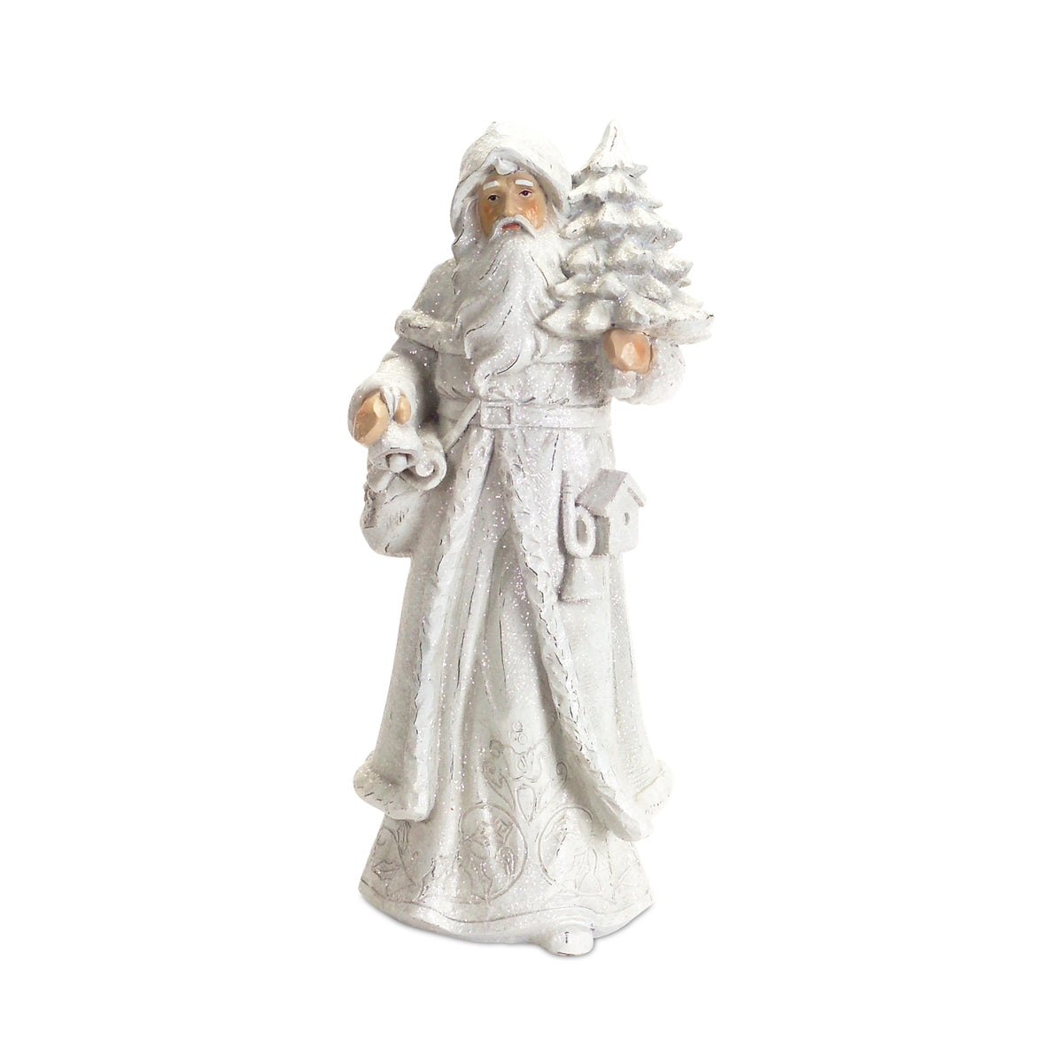 Carved Winter Santas