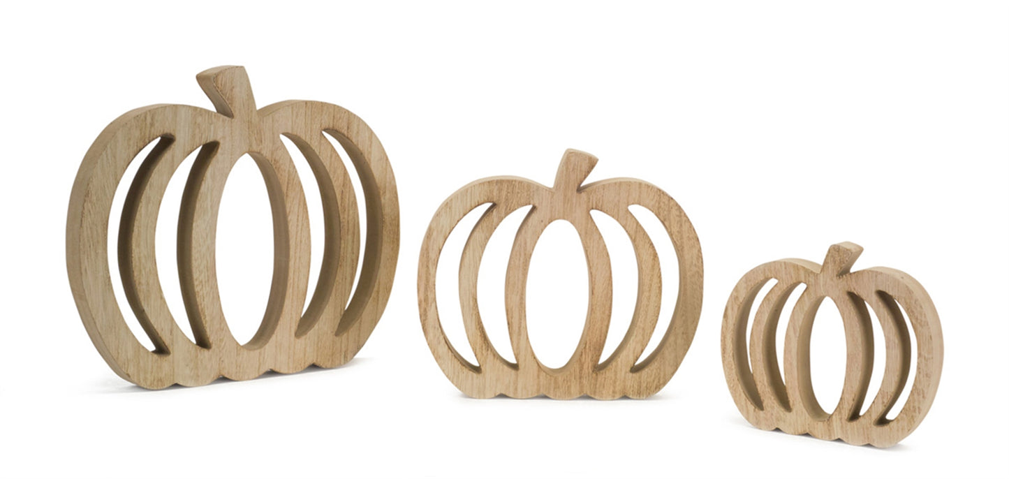 Wood Pumpkin Cut Outs