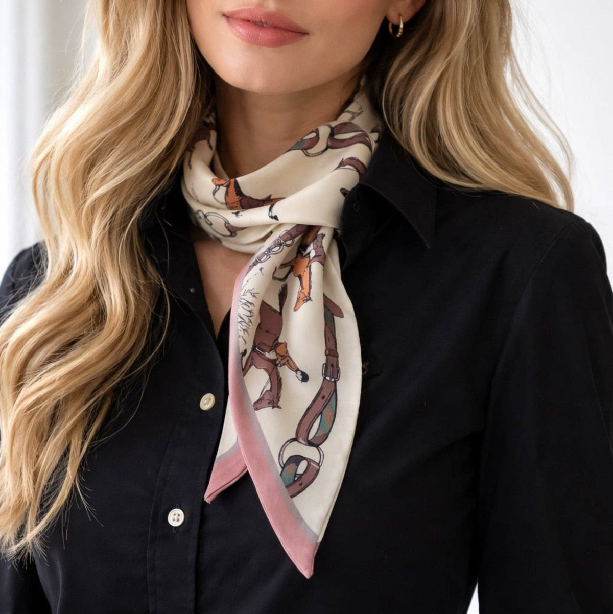 Horse & Bridle Twilly Scarf