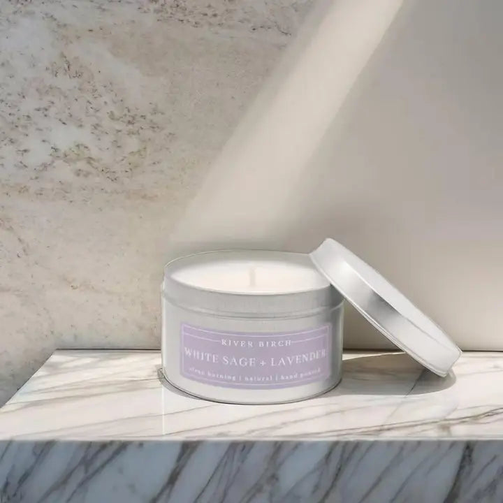 Lavender Sage Candle Tin