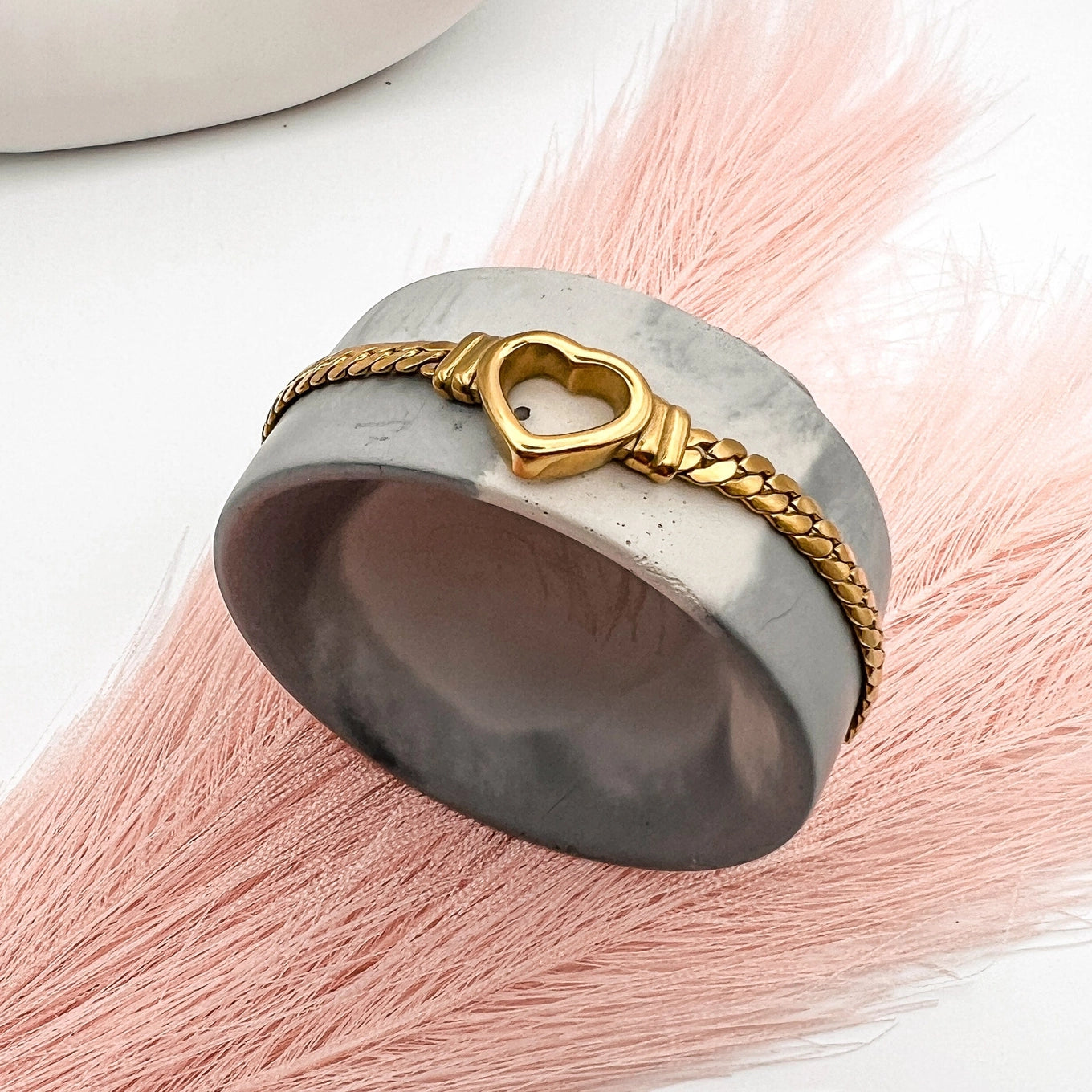 Heart Gold Bracelet  (ONLINE EXCLUSIVE)