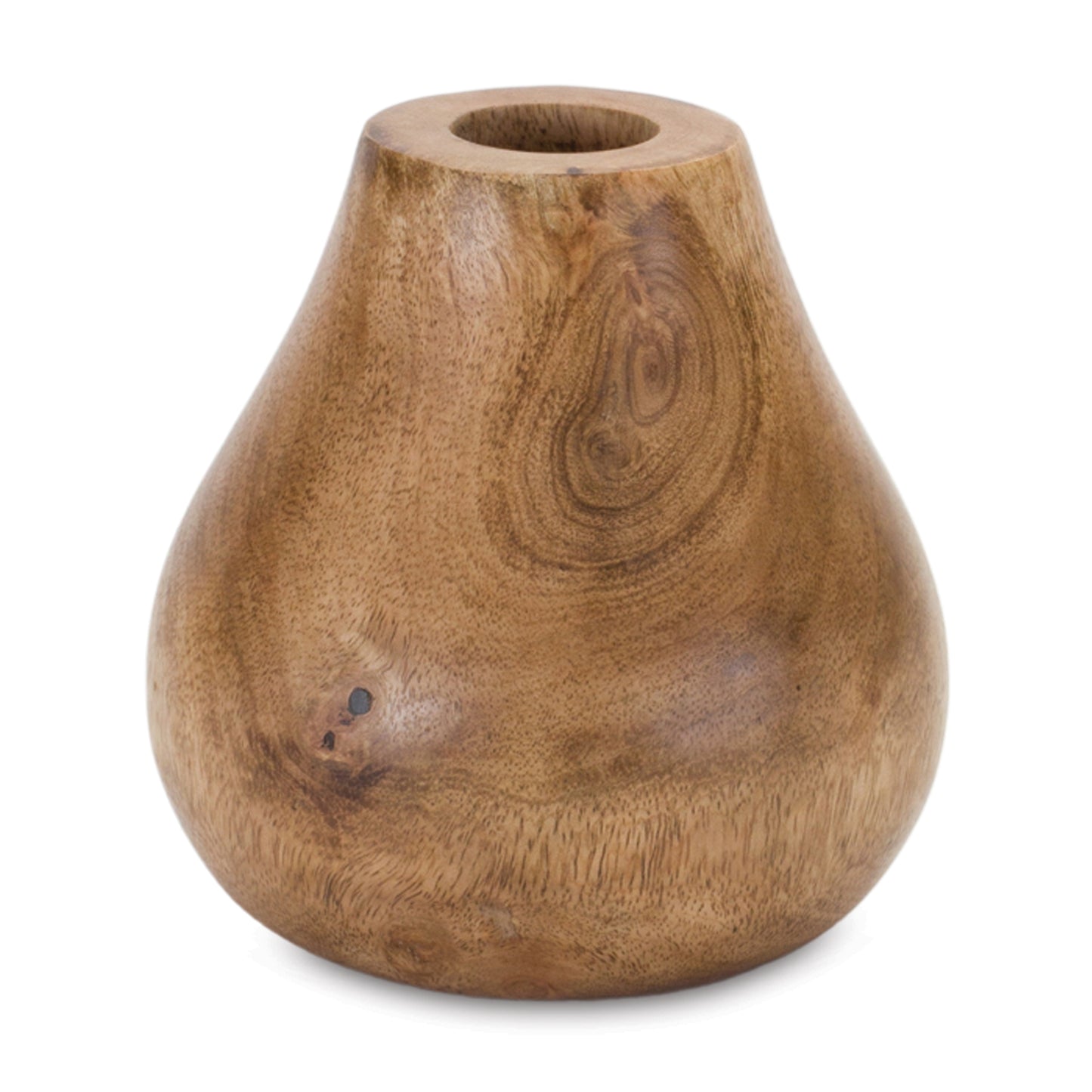 Set of 3 Wood Bud Vases