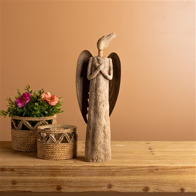 Rustic Resin Angel