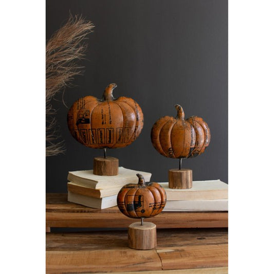 Metal Pumpkins