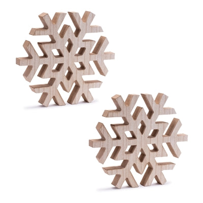 Wood Snowflake