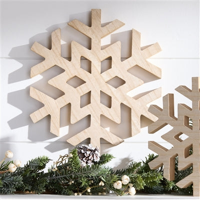 Wood Snowflake