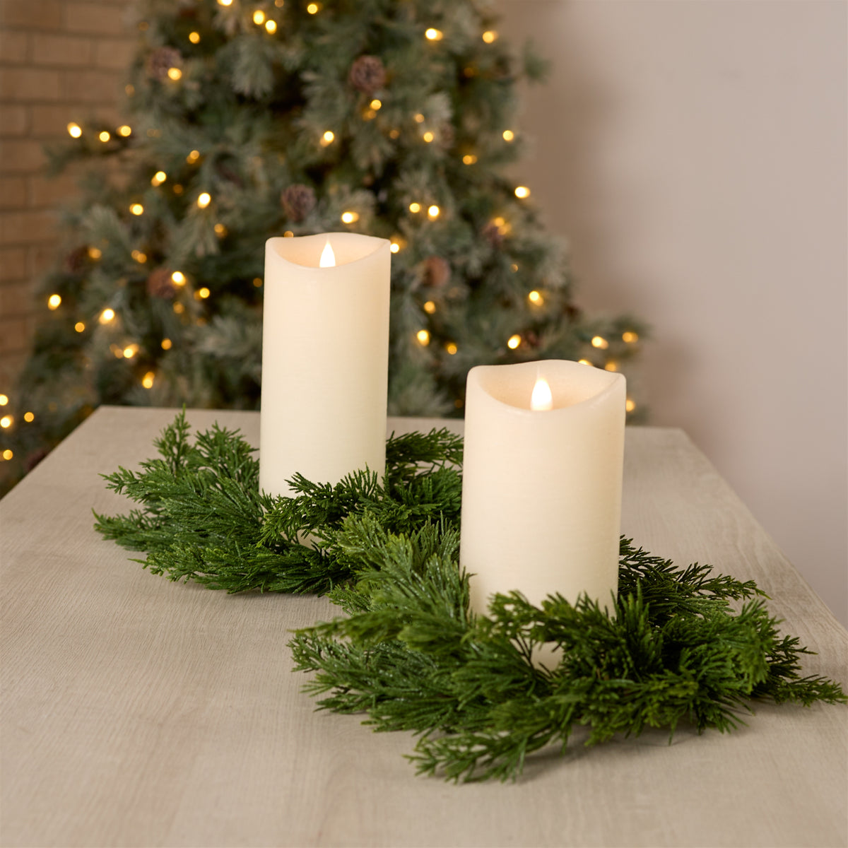 Pine Candle Ring
