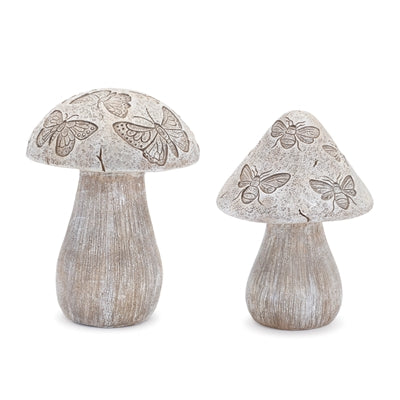 Resin Mushrooms - Set of 2