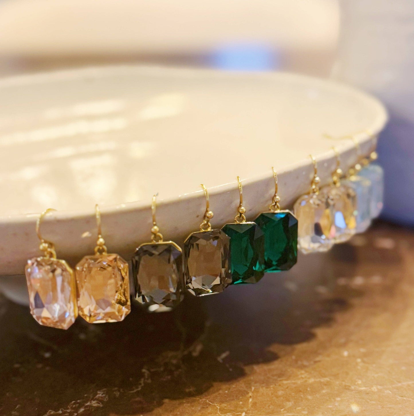 Crystal Jewel Earrings