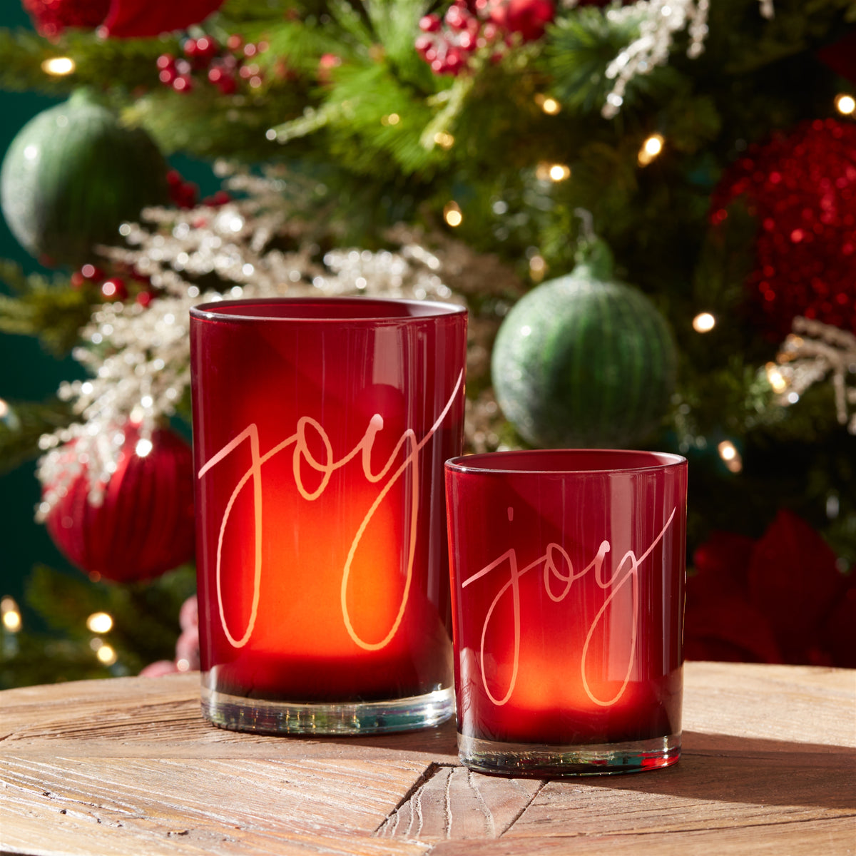 Joy Candle Holder