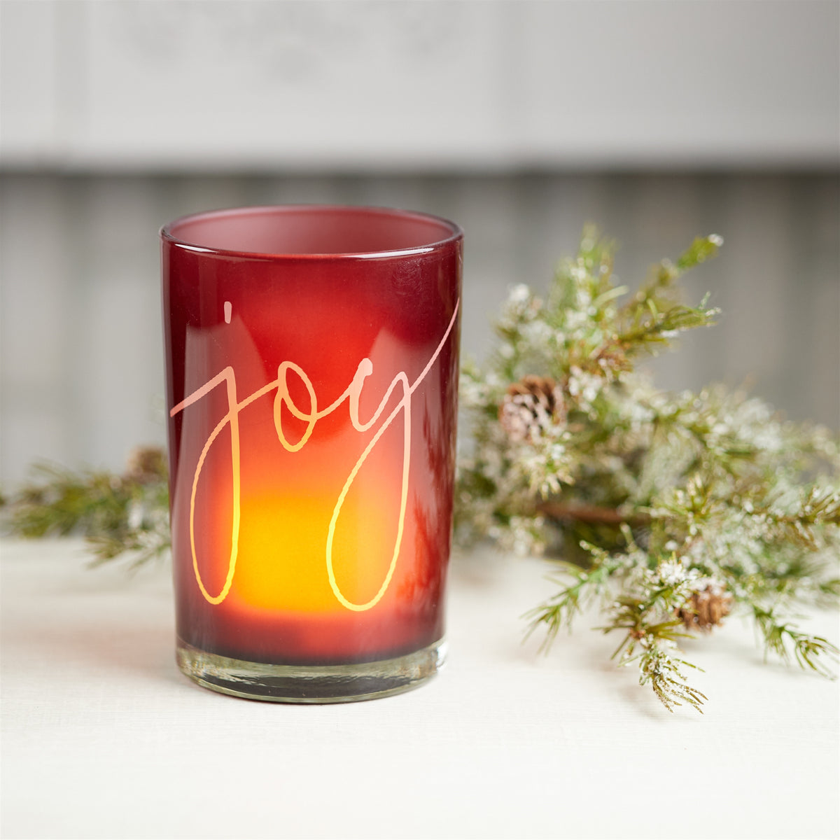 Joy Candle Holder