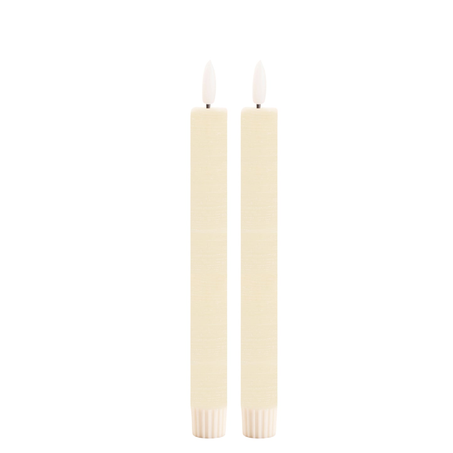 Flameless Flickering Taper Candle