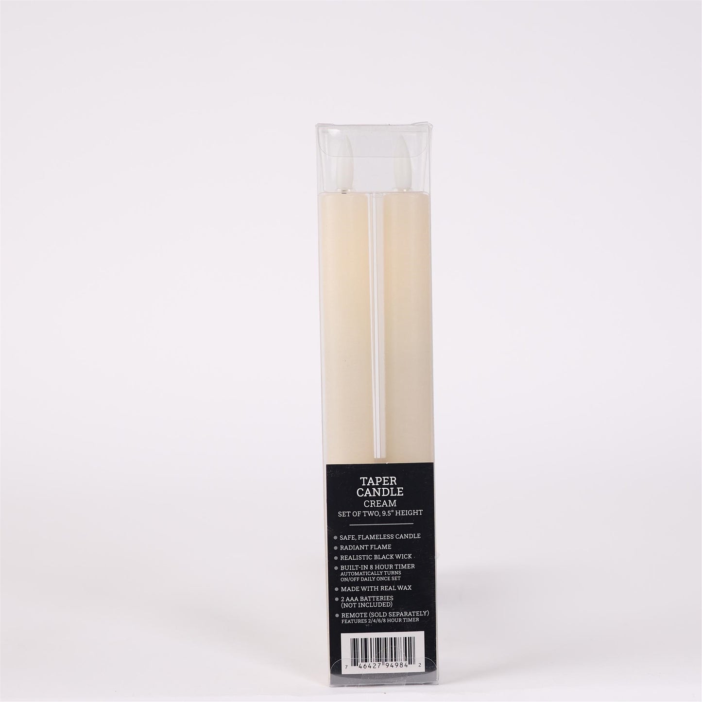 Flameless Flickering Taper Candle