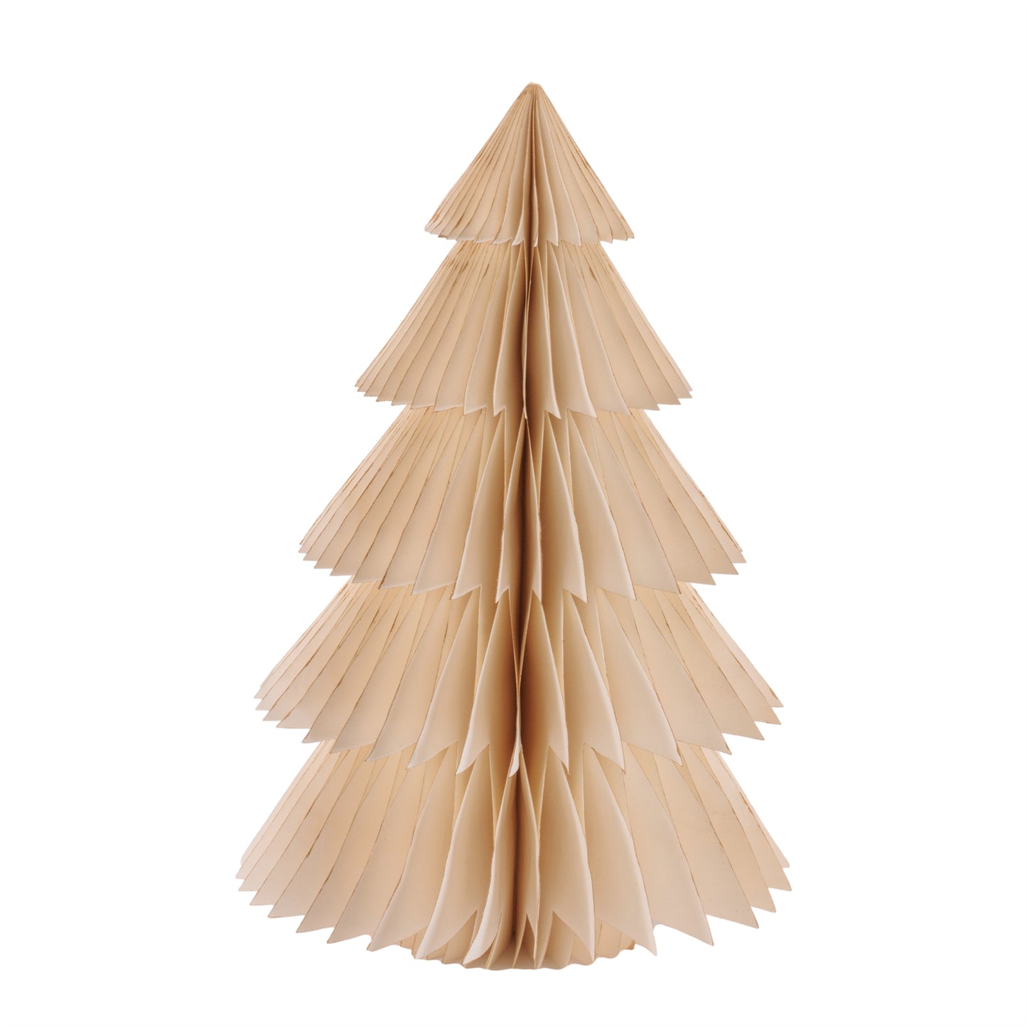 Accordion Paper Tree Cream