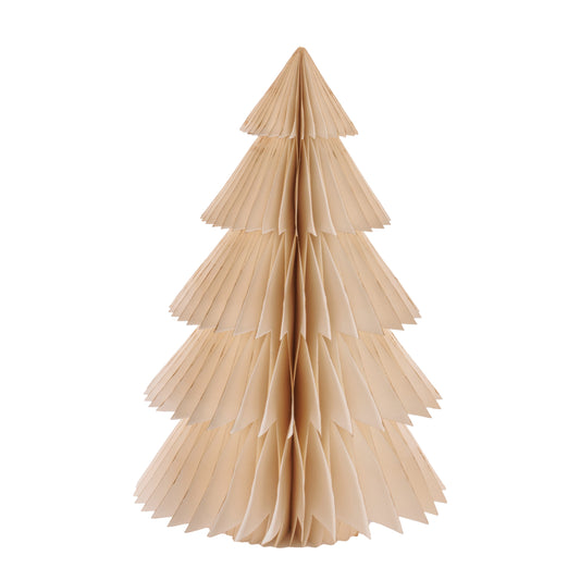 Accordion Paper Tree Cream
