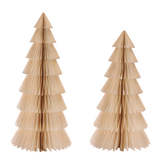 Accordion Paper Tree Cream