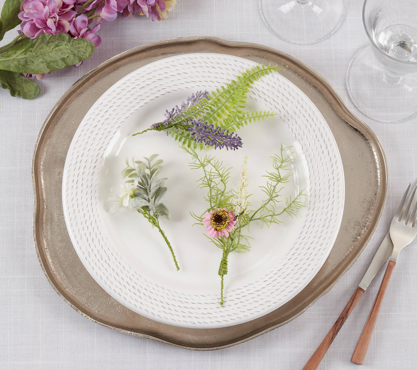 Eucalyptus White Flower Pick