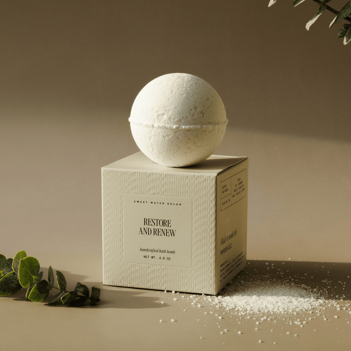 Bath Bomb - Restore and Renew White Eucalyptus (ONLINE EXCLUSIVE)