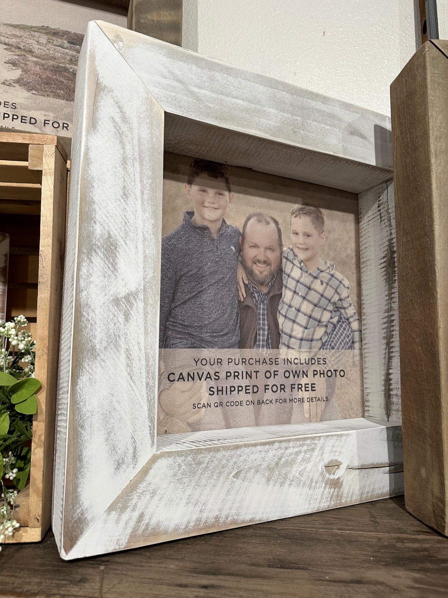 Thick Barnwood Custom Photo Frames