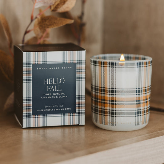 Hello Fall Candle (ONLINE EXCLUSIVE)