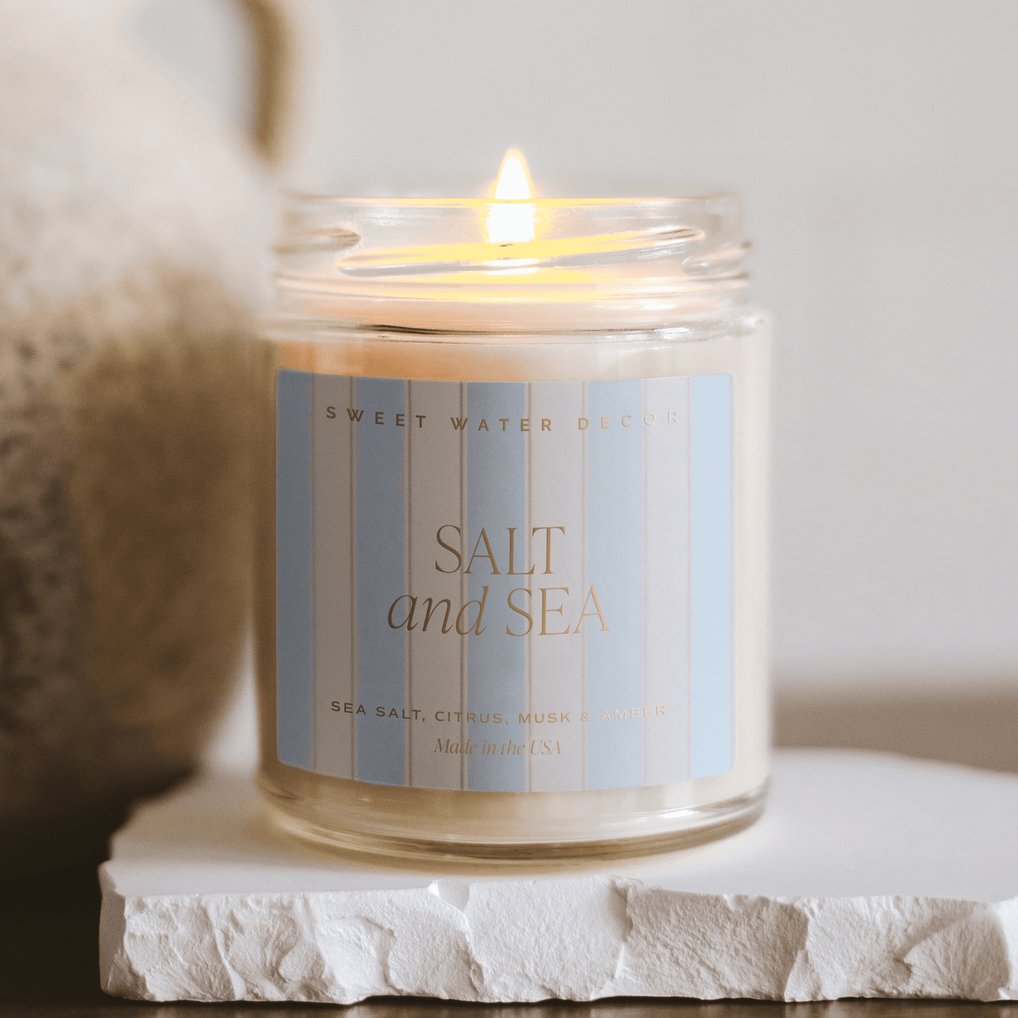 Salt & Sea Soy Blue Candle (ONLINE EXCLUSIVE)