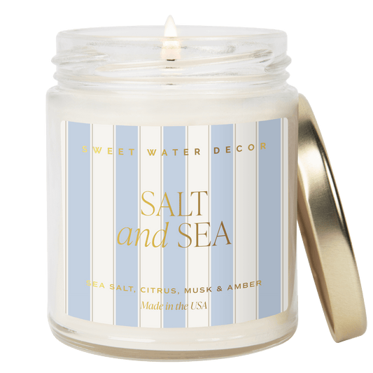 Salt & Sea Soy Blue Candle (ONLINE EXCLUSIVE)