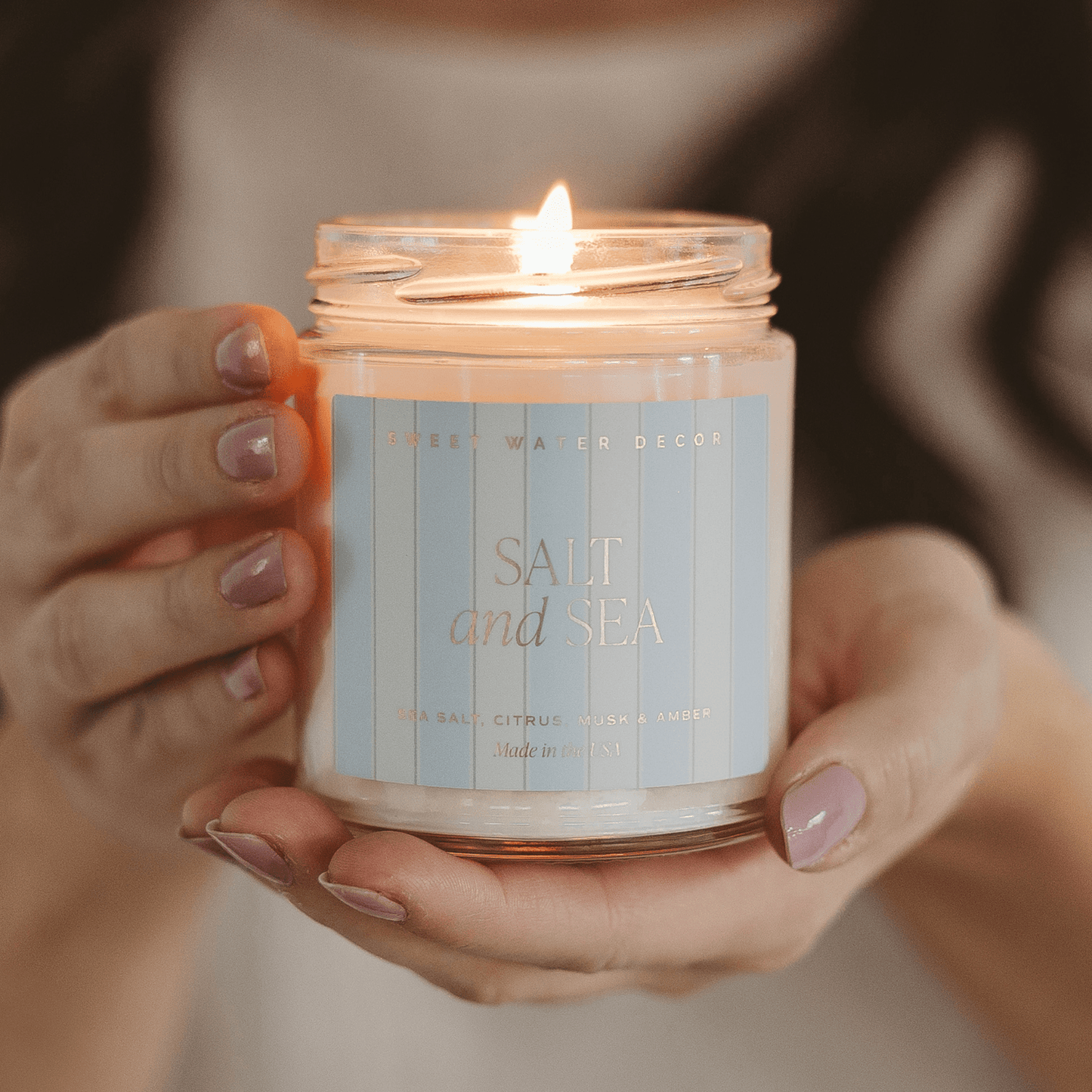 Salt & Sea Soy Blue Candle (ONLINE EXCLUSIVE)