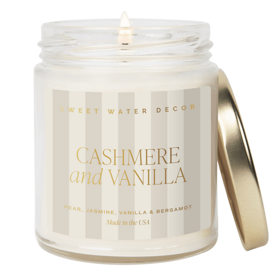 Cashmere and Vanilla Soy Candle(ONLINE EXCLUSIVE)