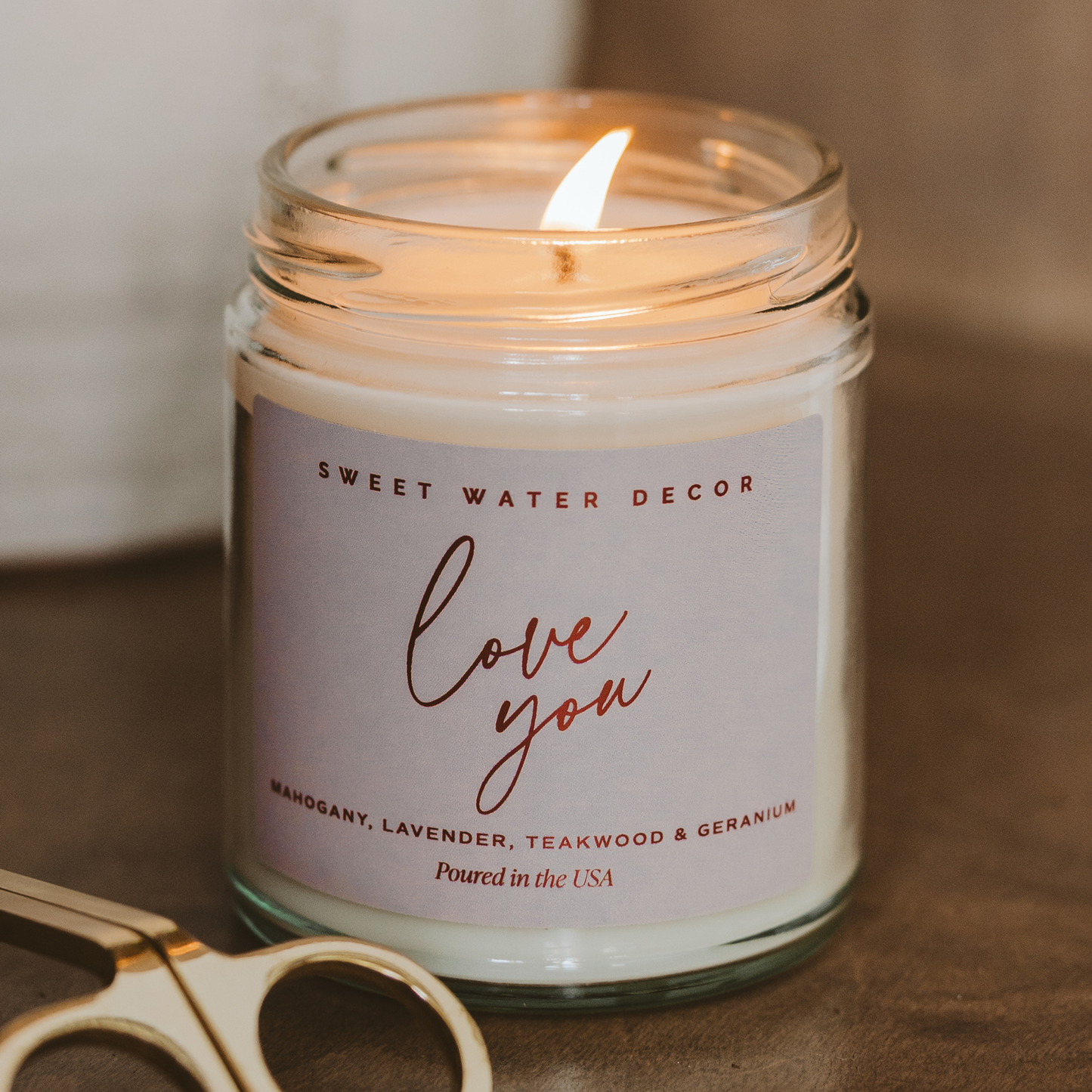 Love You Soy Candle (ONLINE EXCLUSIVE)