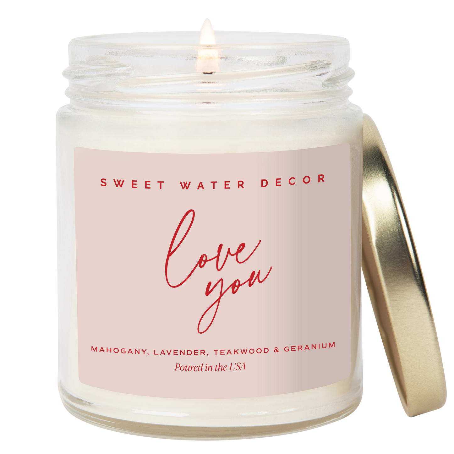 Love You Soy Candle (ONLINE EXCLUSIVE)