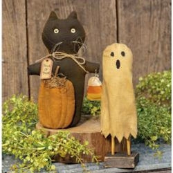 Rustic Plush Ghost
