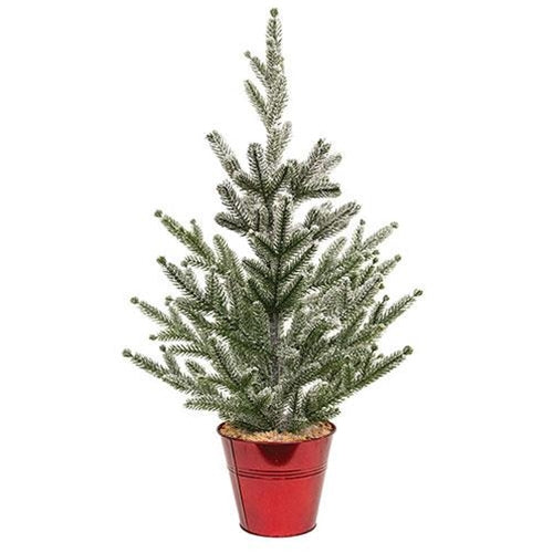 Tabletop Tree Red Base