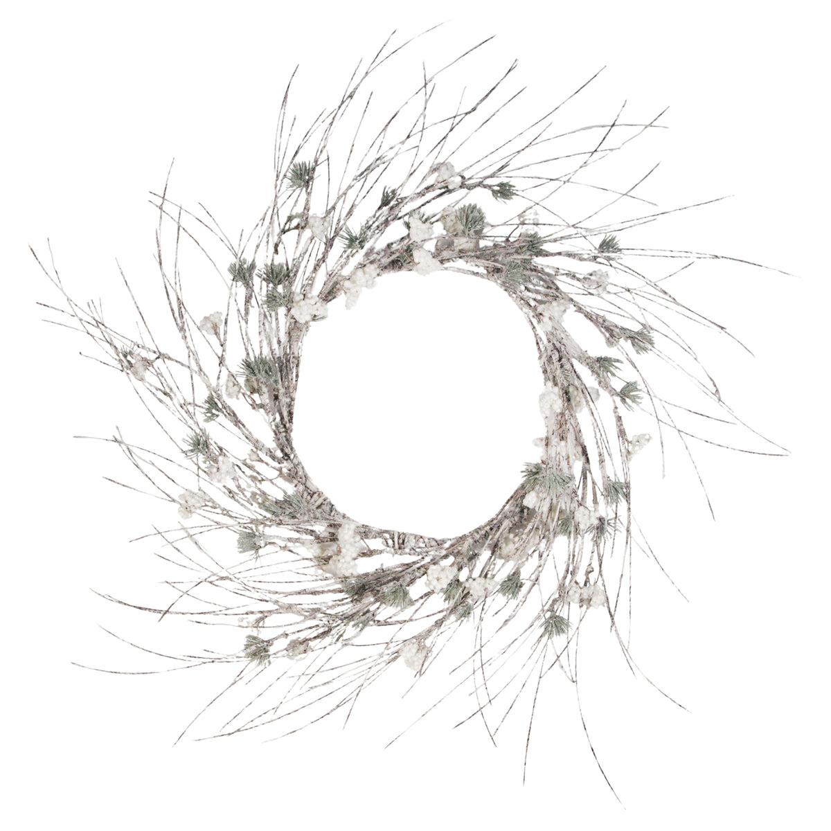 Frosted Birch Wreath