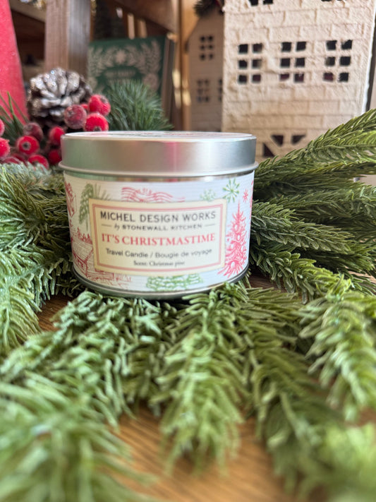 Christmastime Candle Tin