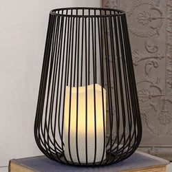 Black Wire Candleholder